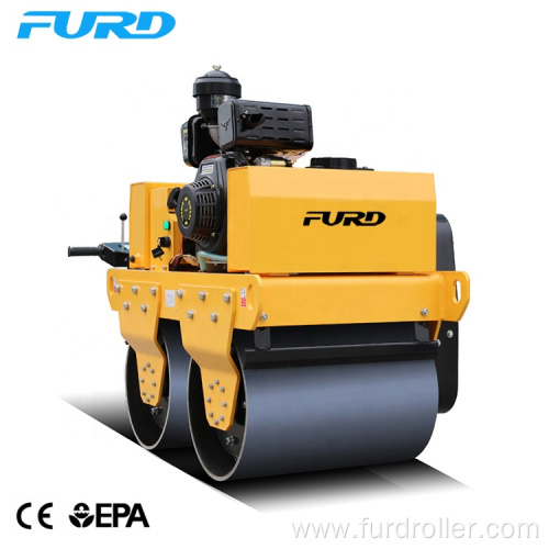 Diesel engine Ride on double drum asphalt roller FYL-S600C